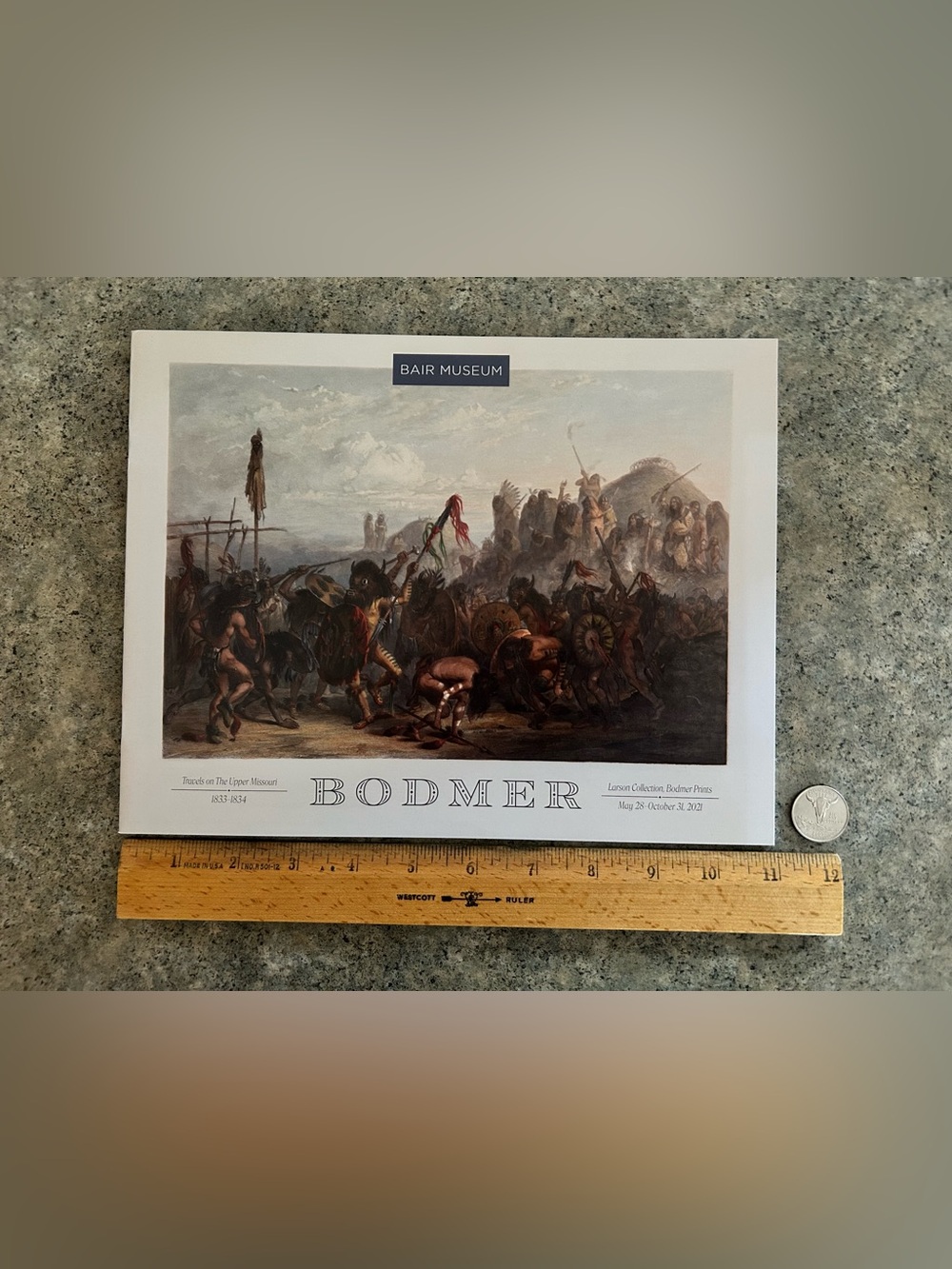 📕 Bodmer: Travels on the Upper Missouri, Bair Exhibition 2021 Western Décor Book